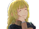 ingrid brandl galatea fire emblem three houses hopes saint royaume faerghus lions saphir blonde yeux verts