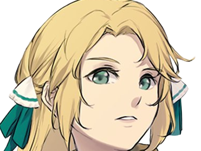 Sticker ingrid brandl galatea fire emblem three houses hopes saint royaume faerghus lions saphir blonde yeux verts par Dark-63
