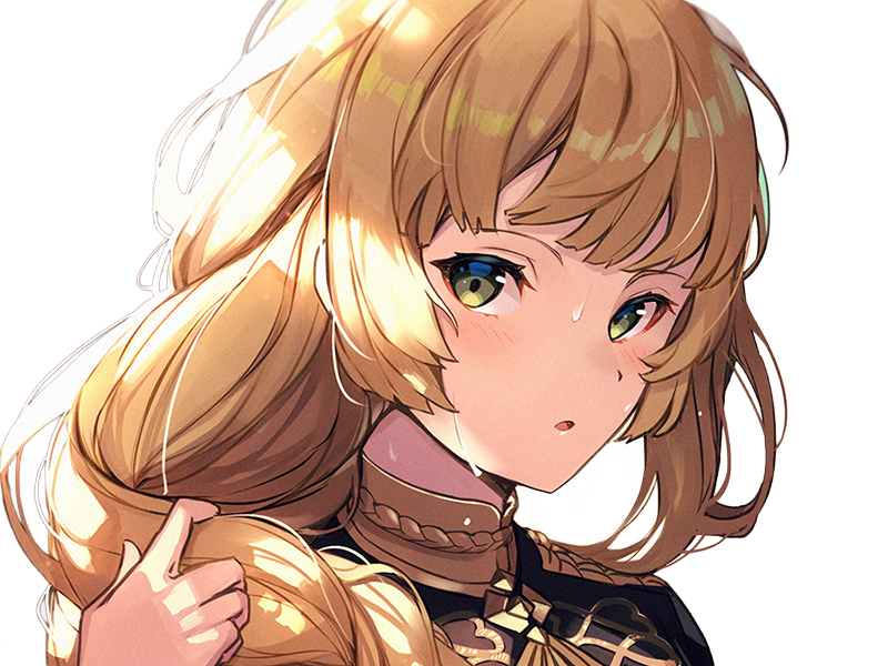 Sticker ingrid brandl galatea fire emblem three houses hopes saint royaume faerghus lions saphir blonde yeux verts par Dark-63