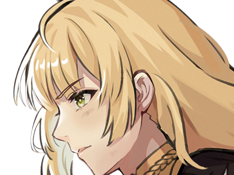 Sticker ingrid brandl galatea fire emblem three houses hopes saint royaume faerghus lions saphir blonde yeux verts par Dark-63
