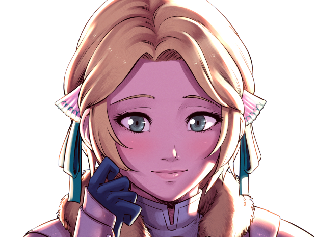Sticker ingrid brandl galatea fire emblem three houses hopes saint royaume faerghus lions saphir blonde yeux verts par Dark-63