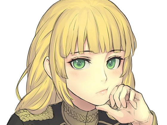 Sticker ingrid brandl galatea fire emblem three houses hopes saint royaume faerghus lions saphir blonde yeux verts par Dark-63