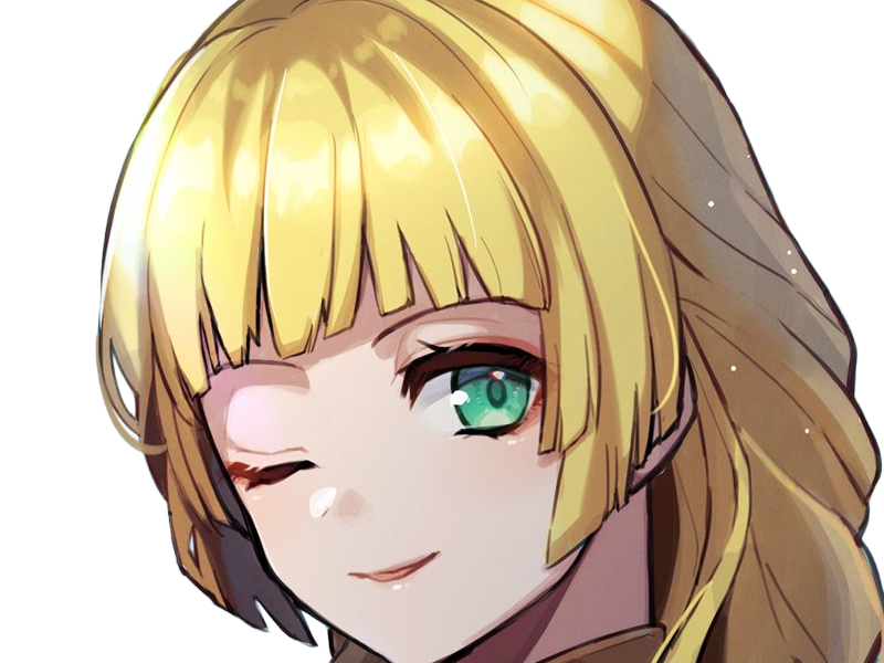 Sticker ingrid brandl galatea fire emblem three houses hopes saint royaume faerghus lions saphir blonde yeux verts par Dark-63