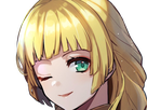 ingrid brandl galatea fire emblem three houses hopes saint royaume faerghus lions saphir blonde yeux verts