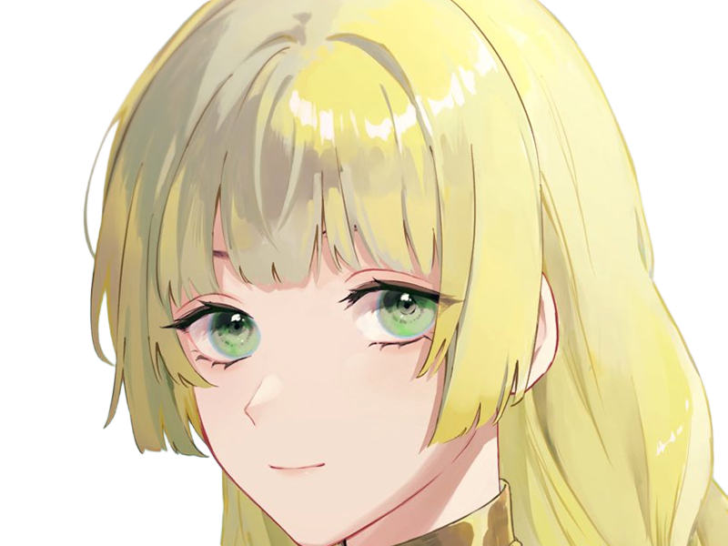 Sticker ingrid brandl galatea fire emblem three houses hopes saint royaume faerghus lions saphir blonde yeux verts par Dark-63