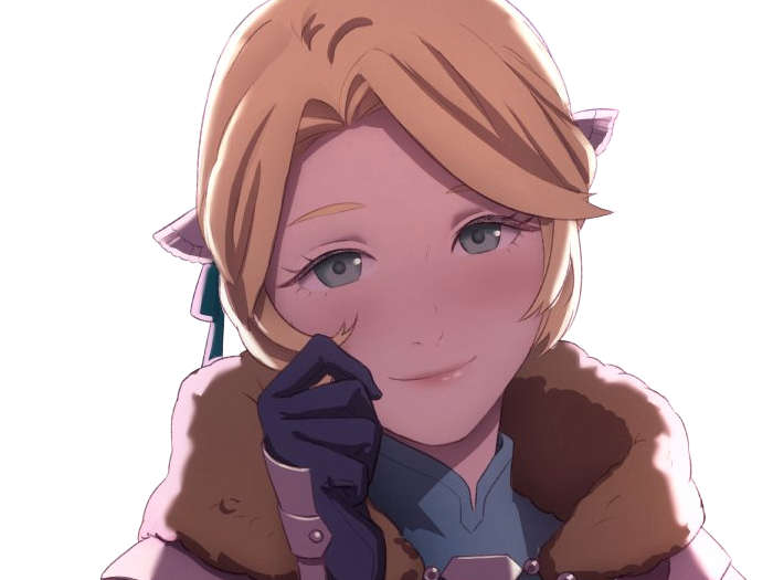 Sticker ingrid brandl galatea fire emblem three houses hopes saint royaume faerghus lions saphir blonde yeux verts par Dark-63