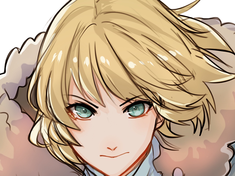 Sticker ingrid brandl galatea fire emblem three houses hopes saint royaume faerghus lions saphir blonde yeux verts par Dark-63