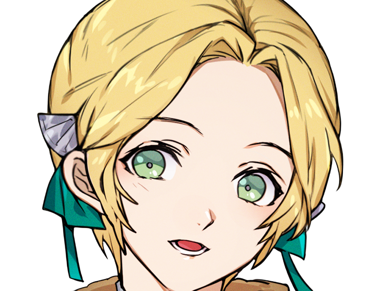 Sticker ingrid brandl galatea fire emblem three houses hopes saint royaume faerghus lions saphir blonde yeux verts par Dark-63