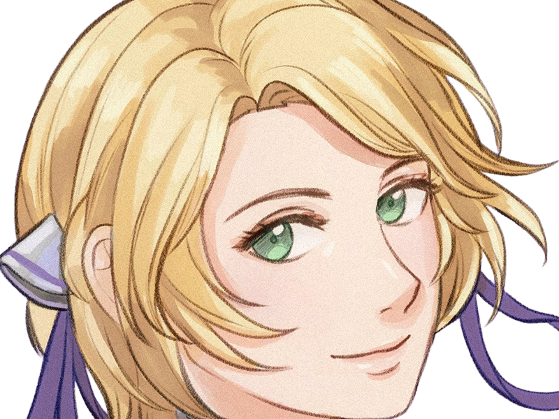 Sticker ingrid brandl galatea fire emblem three houses hopes saint royaume faerghus lions saphir blonde yeux verts par Dark-63