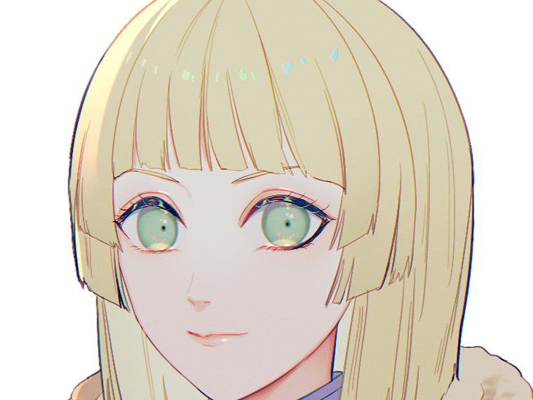 Sticker ingrid brandl galatea fire emblem three houses hopes saint royaume faerghus lions saphir blonde yeux verts par Dark-63