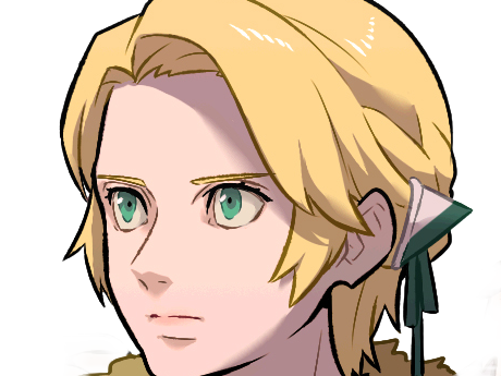 Sticker ingrid brandl galatea fire emblem three houses hopes saint royaume faerghus lions saphir blonde yeux verts par Dark-63