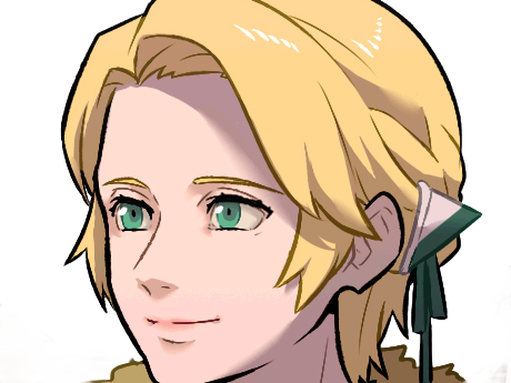 Sticker ingrid brandl galatea fire emblem three houses hopes saint royaume faerghus lions saphir blonde yeux verts par Dark-63