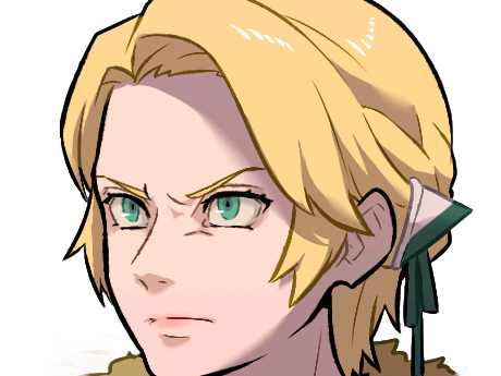 Sticker ingrid brandl galatea fire emblem three houses hopes saint royaume faerghus lions saphir blonde yeux verts par Dark-63