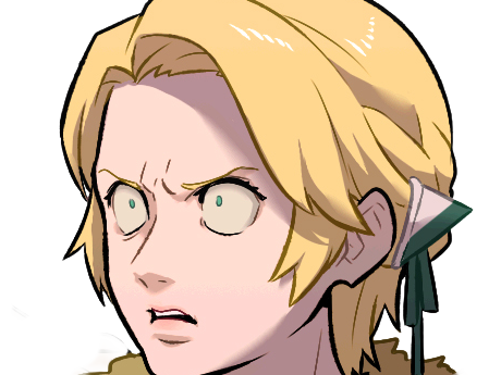 Sticker ingrid brandl galatea fire emblem three houses hopes saint royaume faerghus lions saphir blonde yeux verts par Dark-63