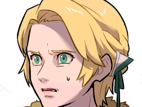 Sticker ingrid brandl galatea fire emblem three houses hopes saint royaume faerghus lions saphir blonde yeux verts par Dark-63