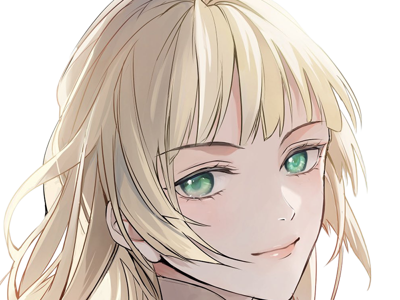 Sticker ingrid brandl galatea fire emblem three houses hopes saint royaume faerghus lions saphir blonde yeux verts par Dark-63