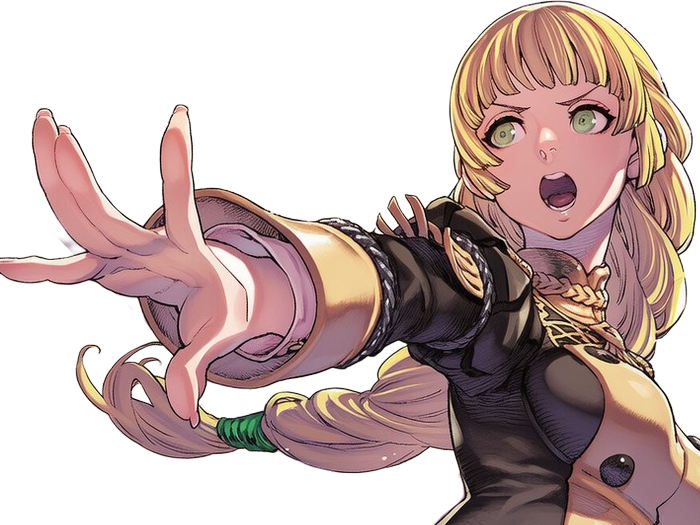 Sticker ingrid brandl galatea fire emblem three houses hopes saint royaume faerghus lions saphir blonde yeux verts par Dark-63