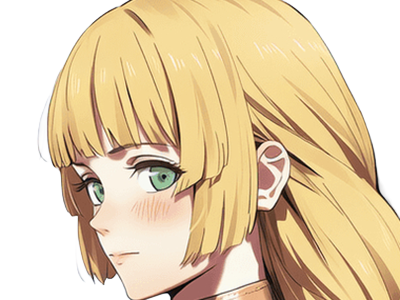 Sticker ingrid brandl galatea fire emblem three houses hopes saint royaume faerghus lions saphir blonde yeux verts par Dark-63