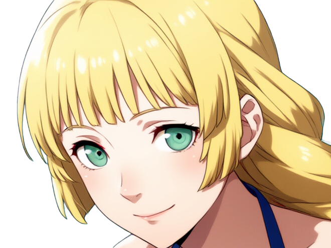 Sticker ingrid brandl galatea fire emblem three houses hopes saint royaume faerghus lions saphir blonde yeux verts par Dark-63