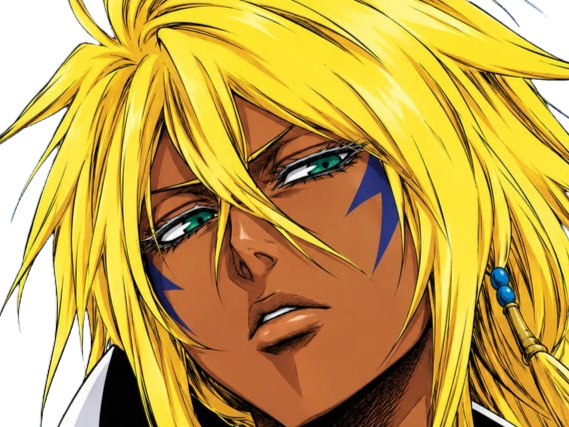 Sticker tier hallibel bleach blonde yeux vert peau mate arrancar fic bloop par Bl0op