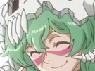 nelliel tu odelschwanck nell bleach cheveux vert yeux jaune masque arrancar fic bloop