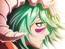 nelliel tu odelschwanck nell bleach cheveux vert yeux jaune masque arrancar fic bloop