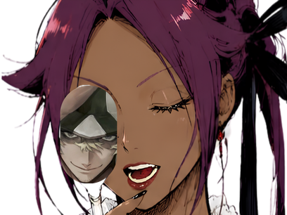 Sticker yoruichi shihouin urahara kisuke bleach cuiller fic bloop par Bl0op