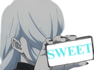 mei mei mei jujutsu kaisen jjk cheveux blanc yeux violet tresse ade adelaide vizard bloop sweet