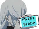 mei mei mei jujutsu kaisen jjk cheveux blanc yeux violet tresse ade adelaide vizard bloop sweet