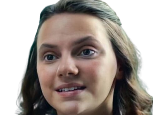 Sticker dafne keen his dark materials lyra belacqua adolescente mineure fic bloop par Bl0op