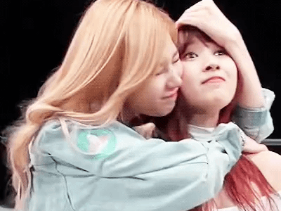 Sticker calin sana momo kpop twice hug par Solio