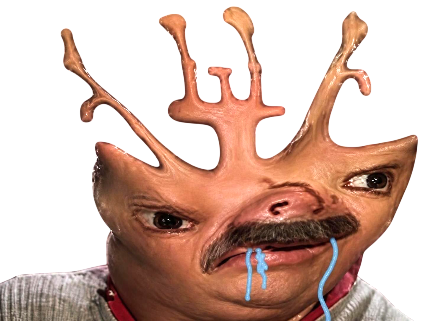 Sticker imbecile abruti cretin debile stupide con idiot risitas difforme par Hapi_meal