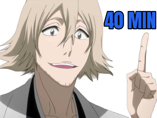 Sticker urahara kisuke bleach 40 min adieu fic bloop par Bl0op