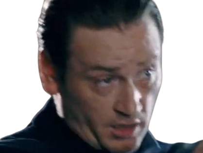Sticker benoit magimel acteur francais blond yeux bleus la french pianiste par PubliusOvidius