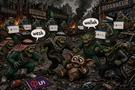 gremlins gizmo lfi emeutes melenchon gauche gauchiste arabe guerille qlf wesh wallah ps5 pillage vol