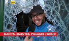 emeute commerce pillage razia vol vitre interview guerre guerrilla insurection donald wallah wesh arabe karim