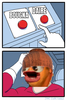 bougadaire meme rigolo drole dilemme boutons