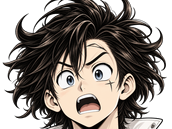 Sticker sutsugua reaction surprise choc stupeur par shemsou-hor