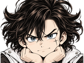 Sticker sutsugua reaction reflexion attente concentration par shemsou-hor
