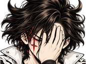 Sticker sutsugua reaction facepalm exasperation croix par shemsou-hor