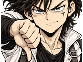 Sticker sutsugua reaction desapprobation refus non par shemsou-hor