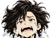Sticker tags proposes sutsugua reaction pleurs tristesse sanglots par shemsou-hor