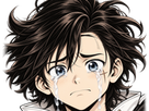 sutsugua reaction larmes tristesse chagrin