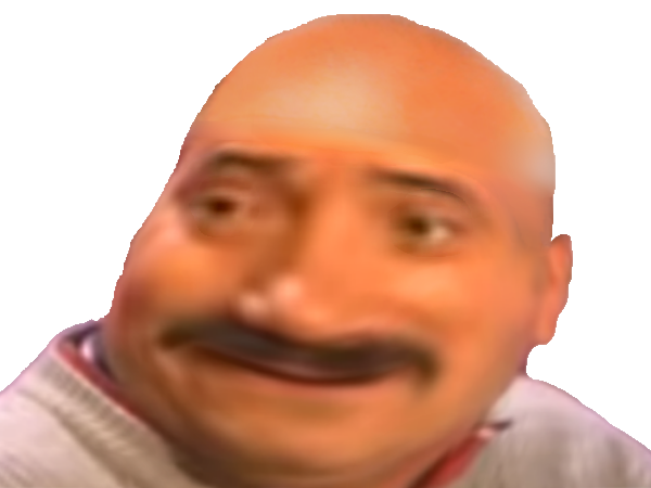 Sticker magalie triste chauve cheveux calvitie etonne calvos obese risitas gros sourire jouflu ahi par PubliusOvidius