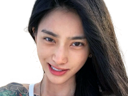 Sticker truong muc dao chinoise badass tatouage shuyao zhang grimace troll par Tromperie