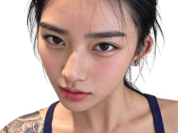 Sticker truong muc dao chinoise badass tatouage shuyao zhang belle regard par Tromperie
