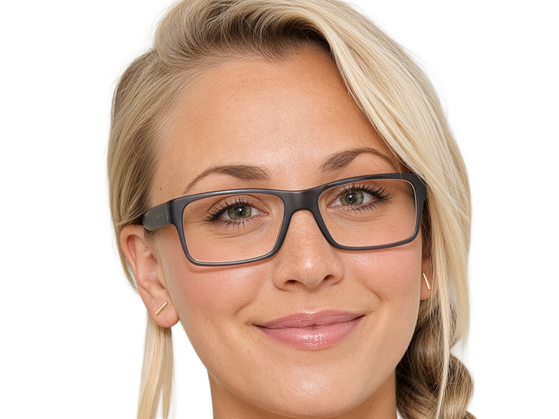 Sticker kaley cuoco actrice productrice executive mannequin americaine femme blonde yeux verts lunettes 2010s par Dark-63