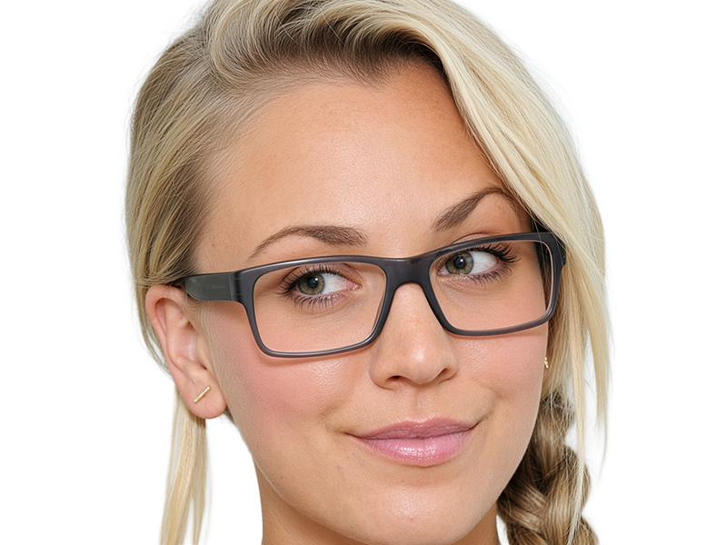 Sticker kaley cuoco actrice productrice executive mannequin americaine femme blonde yeux verts lunettes 2010s par Dark-63