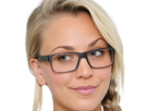kaley cuoco actrice productrice executive mannequin americaine femme blonde yeux verts lunettes 2010s