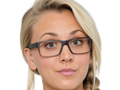 kaley cuoco actrice productrice executive mannequin americaine femme blonde yeux verts lunettes 2010s